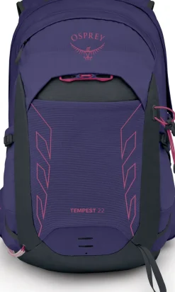 Osprey Womens Tempest 22 Rucksack - Deep Fig-Hotspot Pink