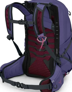 Osprey Womens Tempest 22 Rucksack - Deep Fig-Hotspot Pink