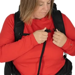 Osprey Womens Tempest 22 Rucksack - Extended Fit - Black-Coal Grey