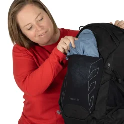 Osprey Womens Tempest 22 Rucksack - Extended Fit - Black-Coal Grey