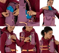 Osprey Womens Tempest Velocity 20 Rucksack - Pashmina-Melon