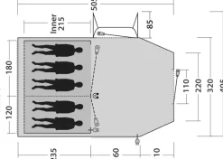 Outwell Nevada 5 Tent