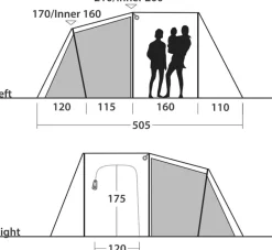 Outwell Nevada 5 Tent