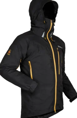 Paramo Mens Enduro Windproof Jacket - Black-Gold Zip