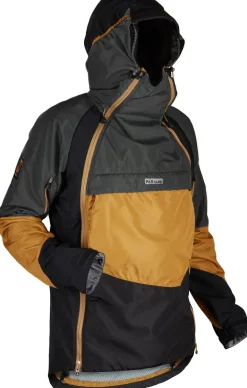 Paramo Mens Velez Evolution Hybrid Smock - Cumin-Steel-Black