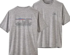 Patagonia Mens Cap Cool Daily Graphic Shirt - 73 Skyline-Feather Grey