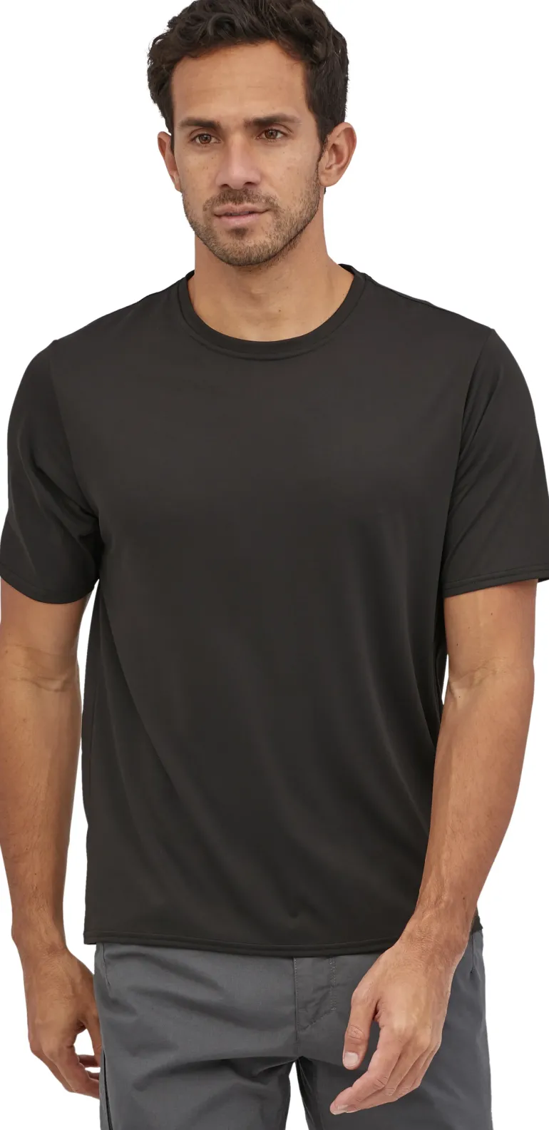 Patagonia Mens Cap Cool Daily Shirt - Black