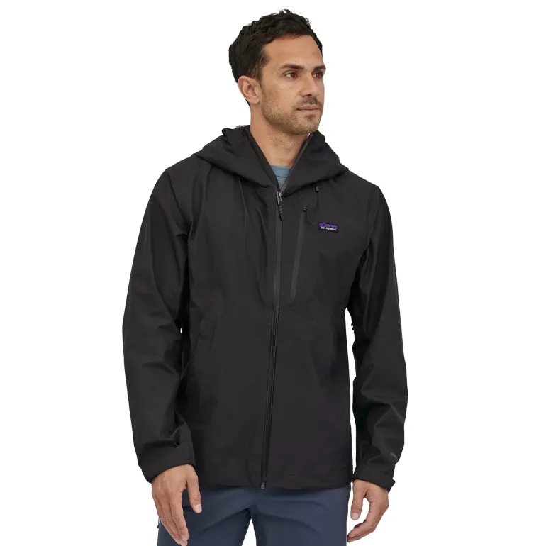 Patagonia Mens Granite Crest Rain Jacket - Black