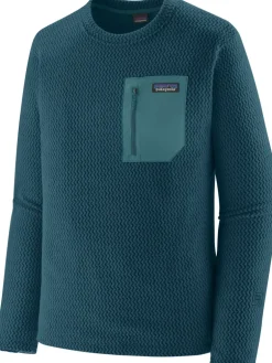 Patagonia Mens R1 Air Crew - Tidal Teal