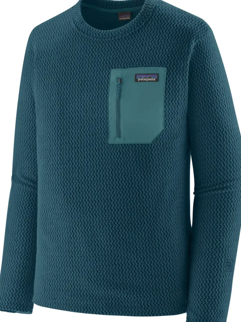 Patagonia Mens R1 Air Crew - Tidal Teal