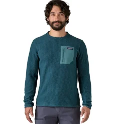Patagonia Mens R1 Air Crew - Tidal Teal