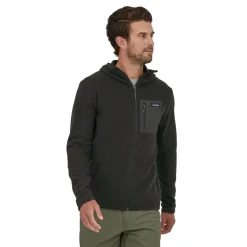 Patagonia Mens R1 Air Full-Zip Hoody - Black