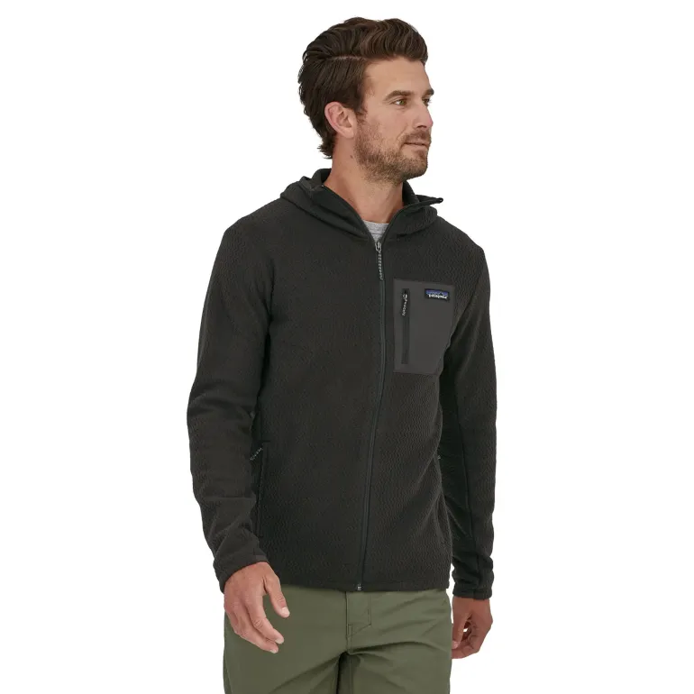 Patagonia Mens R1 Air Full-Zip Hoody - Black