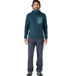 Patagonia Mens R1 Air Full-Zip Hoody - Tidal Teal
