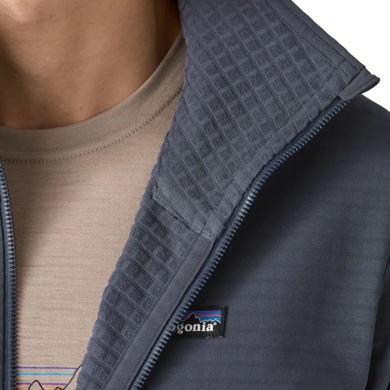 Patagonia Mens R1 TechFace Jacket - Smolder Blue