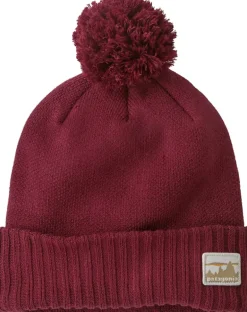 Patagonia Powder Town Beanie - 73 Skyline-Carmine Red