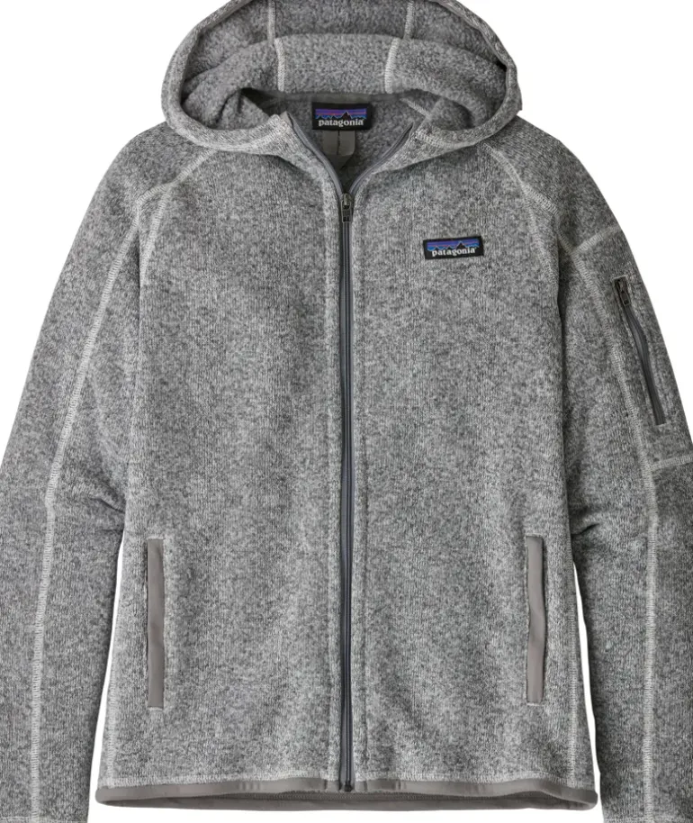 Patagonia Womens Better Sweater Hoody - Birch White