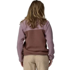 Patagonia Womens Lightweight Synchilla Snap-T Pullover - Dulse Mauve