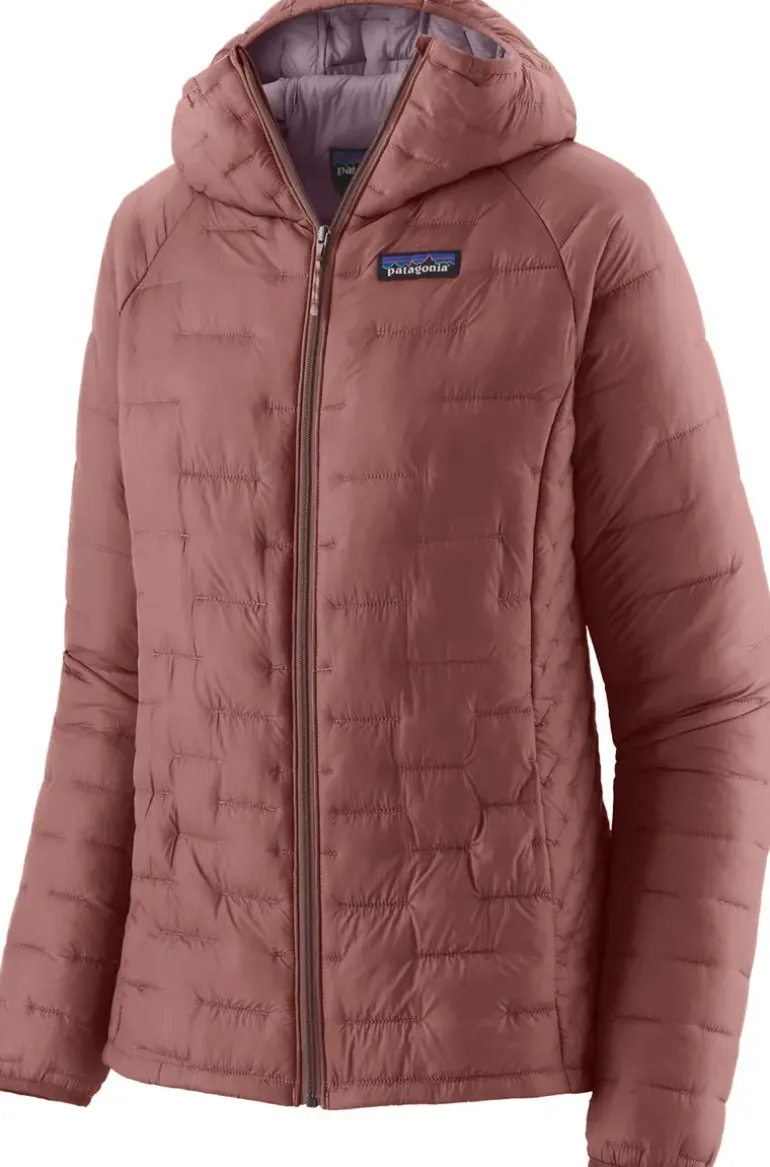 Patagonia Womens Micro Puff Hoody - Dulse Mauve