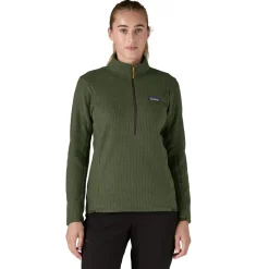 Patagonia Womens R1 Air Zip Neck - Thermal Blue