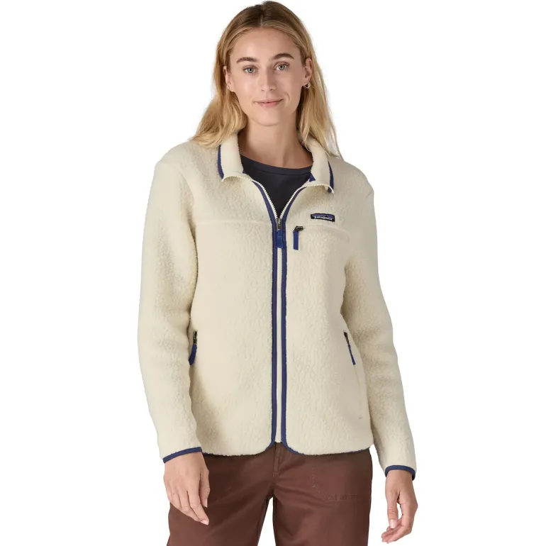 Patagonia Womens Retro Pile Jacket - Natural