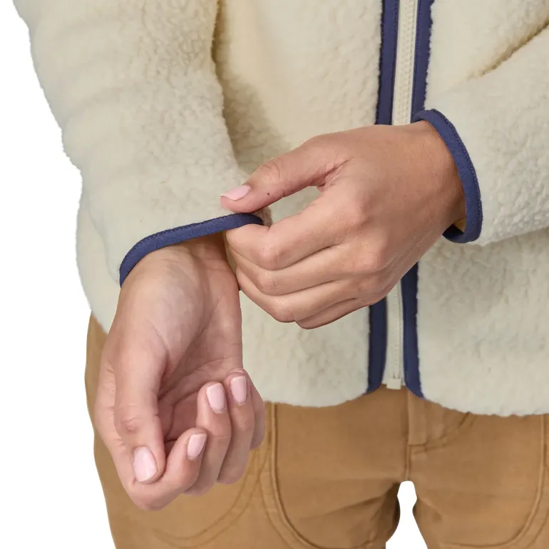 Patagonia Womens Retro Pile Jacket - Natural