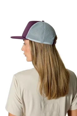 Rab Cirque Print Cap - Mulberry-Pewter