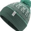 Rab Khroma Bobble Beanie - Green Slate-Glacier Blue
