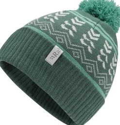 Rab Khroma Bobble Beanie - Green Slate-Glacier Blue