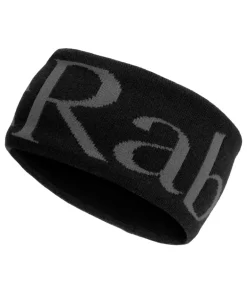 Rab Knitted Logo Headband - Anthracite