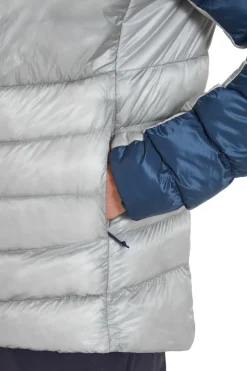 Rab Mens Cirrus Ultra Hoody - Tempest Blue-Light Zinc