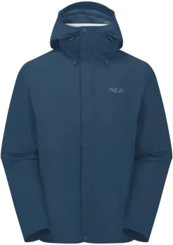 Rab Mens Downpour Jacket - Tempest Blue