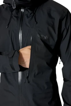 Rab Mens Firewall Alpine Jacket - Black