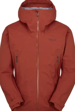 Rab Mens Firewall Light Jacket - Tuscan Red