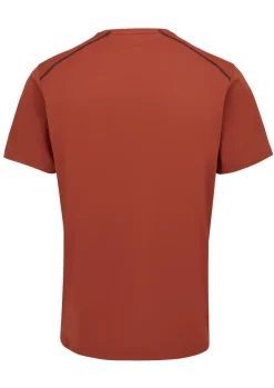 Rab Mens Force Short Sleeved Tee - Tuscan Red