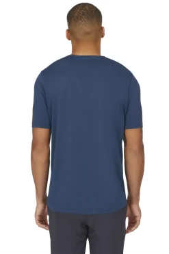 Rab Mens Mantle Tee - Tempest Blue
