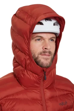 Rab Mens Nebula Pro Jacket - Tuscan Red