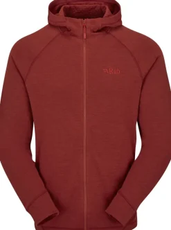 Rab Mens Nexus Hoody - Tuscan Red