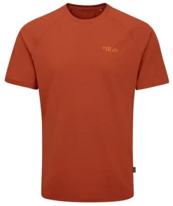 Rab Mens Sonic Tee - Red Clay
