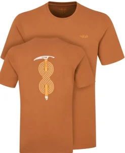 Rab Mens Stance Axe Tee - Red Earth