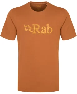 Rab Mens Stance Tech Sketch Tee - Red Earth