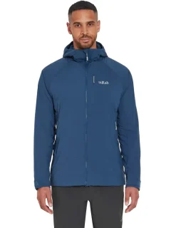 Rab Mens Vapour-Rise Summit Jacket - Tempest Blue