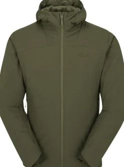 Rab Mens Xenair Alpine Light Jacket - Olive-Olive