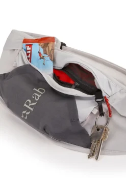 Rab Veil 1 Running Belt - Gargoyle-Graphene