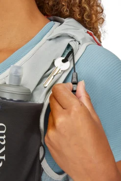 Rab Veil 12 Running Vest - Gargoyle-Graphene