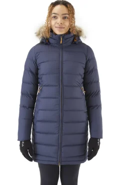 Rab Womens Deep Cover Parka - Deep Denim
