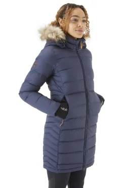 Rab Womens Deep Cover Parka - Deep Denim