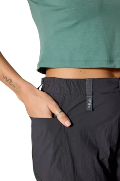 Rab Womens Dovestone Shorts - Anthracite