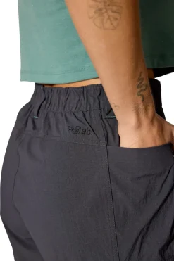 Rab Womens Dovestone Shorts - Anthracite