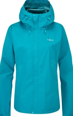 Rab Womens Downpour Eco Jacket - Ultramarine